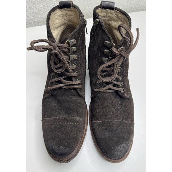 Freebird By Steven Men's Nate Brown Leather Boots Size 10 - Picture 4 of 14